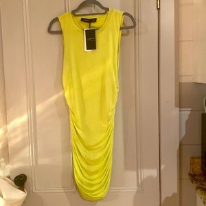 Stunning little chartreuse dress! Size M but more on the small size. Never worn!